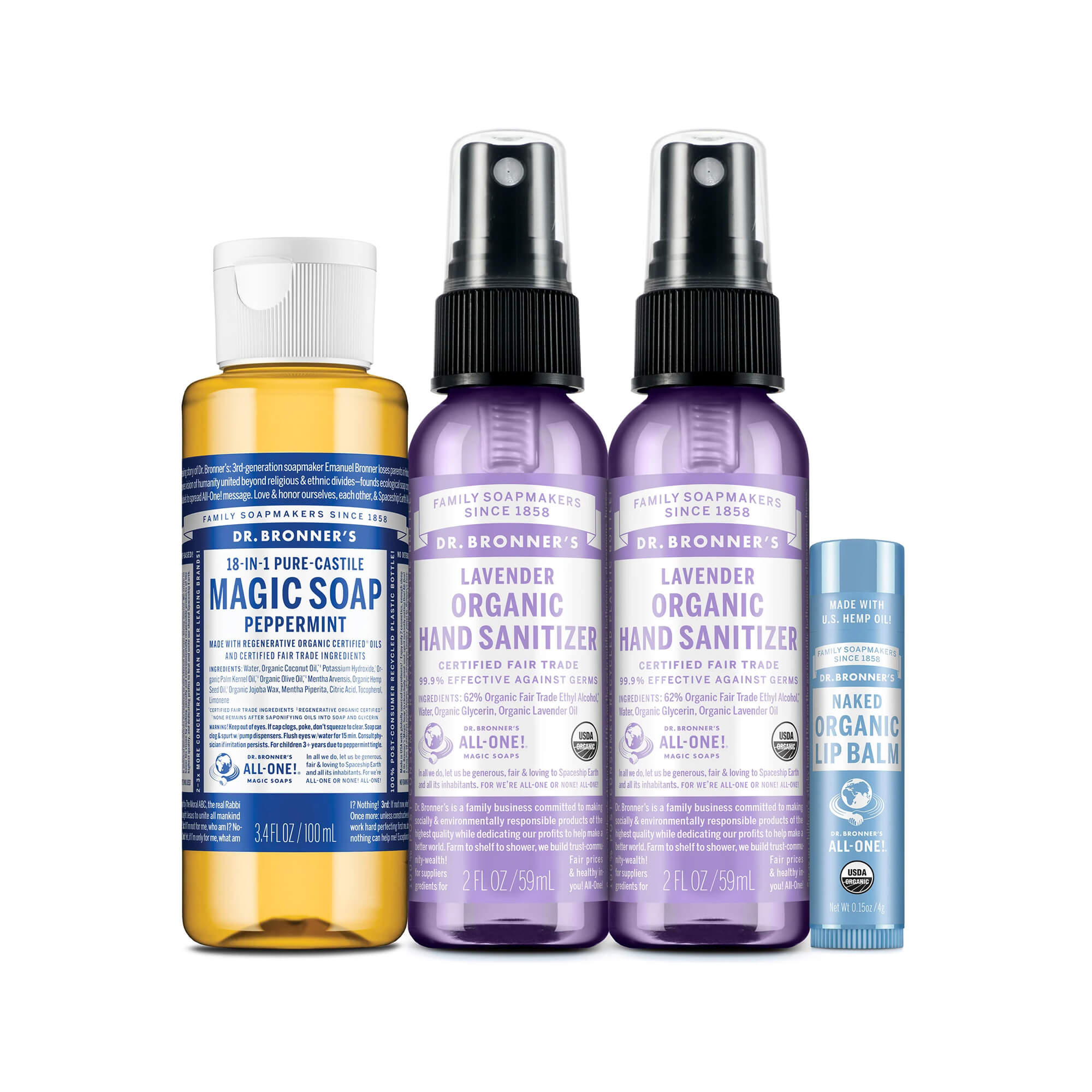 ドランパー　コロン　113ml Travel Essentials – Dr. Bronner's