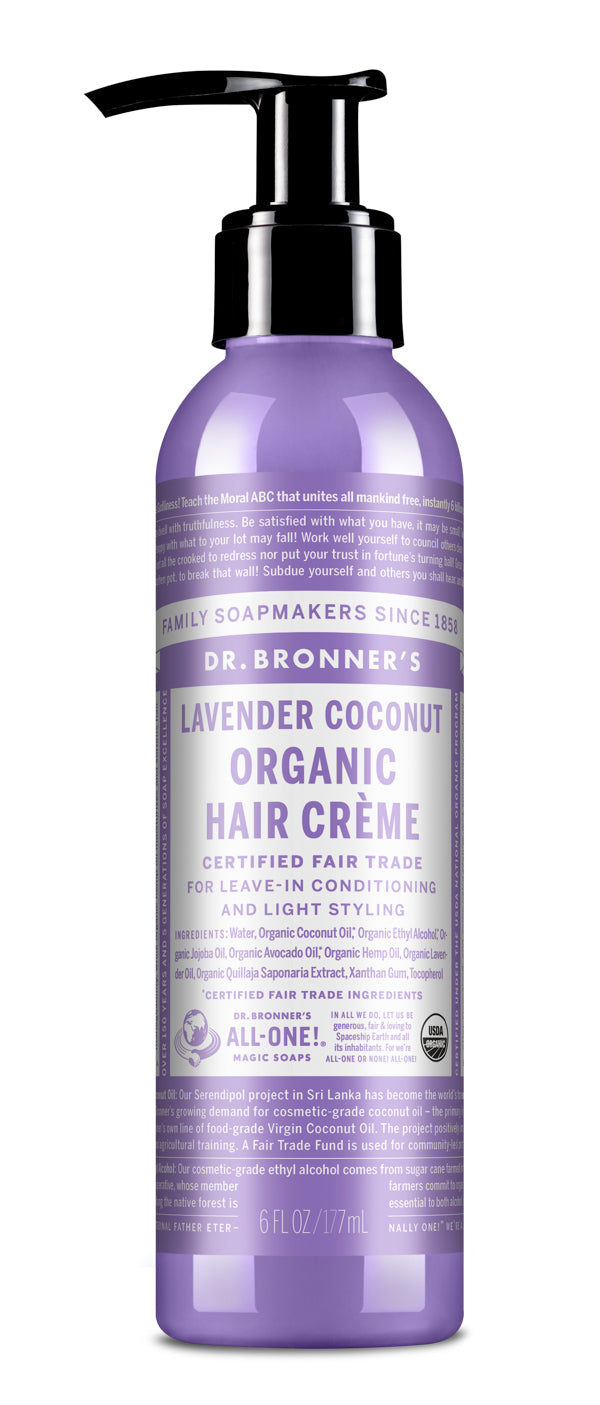 rækkevidde udgifterne lade som om Organic Lavendar Hair Crèmes | Dr. Bronner's