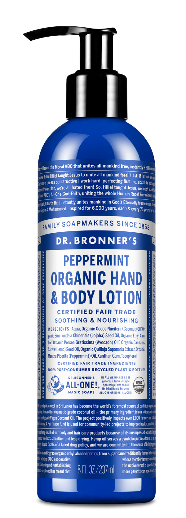 Dr shop bronner's lotion