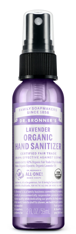 ORGANIC HAND SANITIZER Lavender