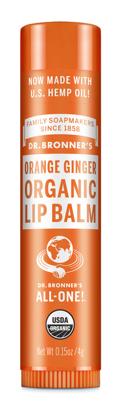 ORGANIC LIP BALMS Orange Ginger