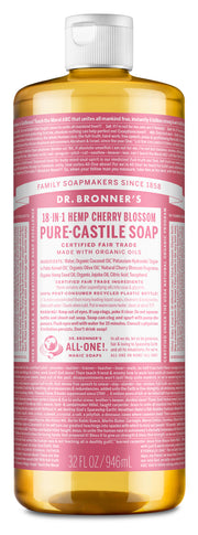PURE-CASTILE LIQUID SOAP Cherry Blossom