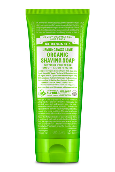 Lemongrass Lime - Organic Shaving Soaps - lemongrass-lime-organic-shaving-soaps