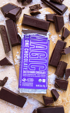 MAGIC ALL-ONE CHOCOLATE Salted Dark & Peppermint Pack