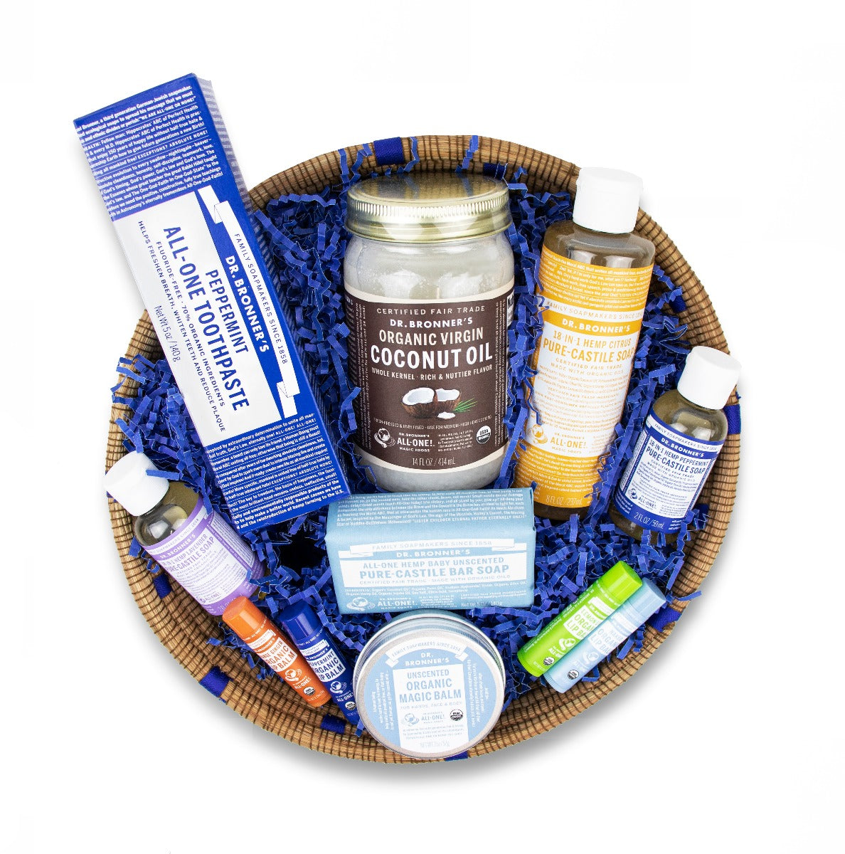 Dr. Bronner's Fair Trade Gift Basket - One Size